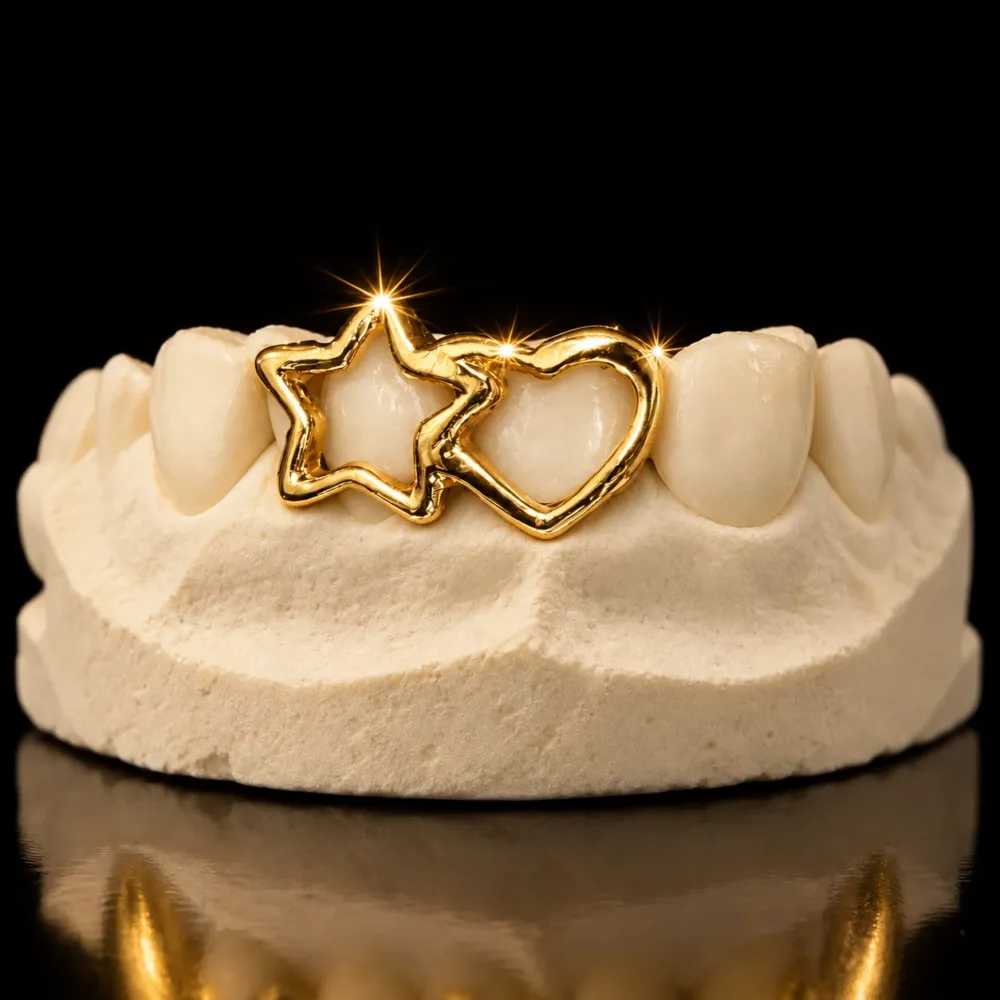 Heart & Star Combo Grillz