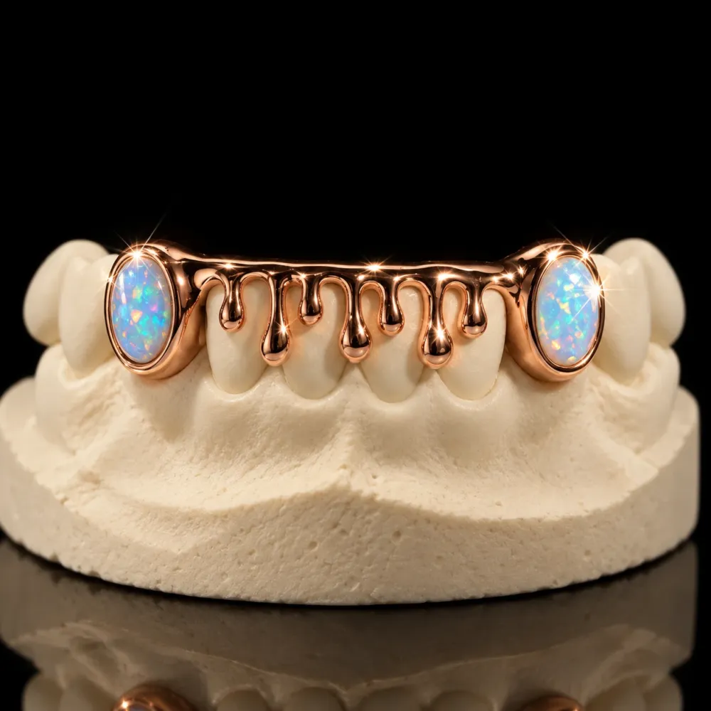 Rose Gold Grillz