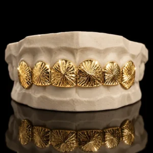 Sunburst Mirror-Cut Grillz